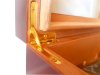 Humidor 40 szál szivar részére, cédrusfa, üvegtető, kristályos párásító, külső h
