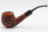 Lorenzo pipa Filtro Rustic Bent Apple