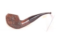 Szabó pipa Bruyere Base Bent Rhodesian Rustic 2