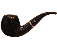 Stanwell pipa Sterling 185 Black Sand