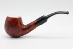 Lorenzo pipa 312 Meershaum Brown Polish Bent Apple