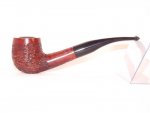 Szabó pipa Bruyere Base Bent Billiard Rustic 3