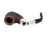 Peterson pipa Spigot Silver X220 Rustic F-lip