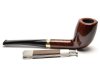 Stanwell pipa H. C. Andersen 1 Brown Polish, RÖVID szopókával